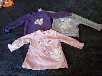 Lot de 3 pulls 12 mois