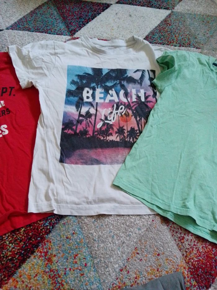 Lots tee-shirts garçon 8 ans - photo numéro 5