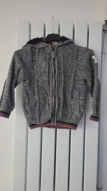 Gilet à capuche