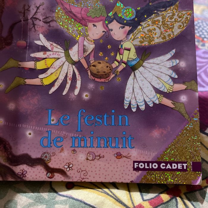 Livre, le festin de minuit, l’école des fées Folio cadet - photo numéro 3