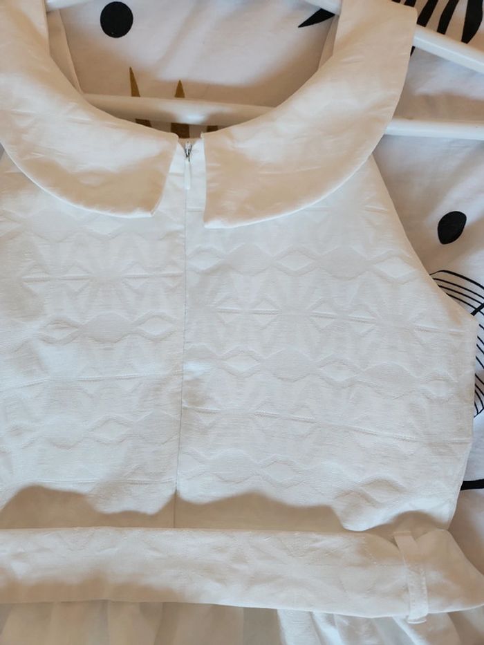 Robe blanche de cérémonie Okaidi - photo numéro 5