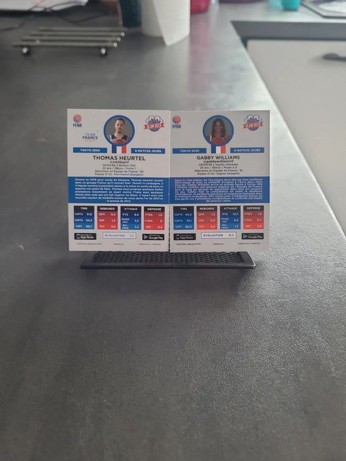 Carte nba slam deck Tokyo 2020 - photo numéro 2