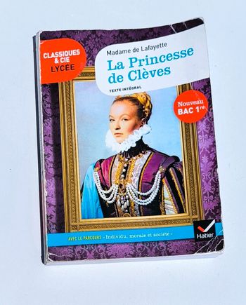 Livre la princesse des Clèves