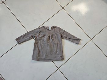 T-shirt ml bébé fille 18 mois Obaibi BBF3