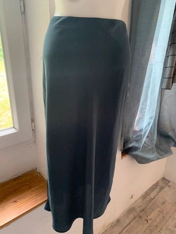 Jupe Twik grise longue fluide taille40