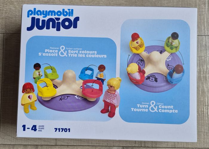 71701 - Playmobil Junior - Enfants et tourniquet - Neuf Scellé - photo numéro 3