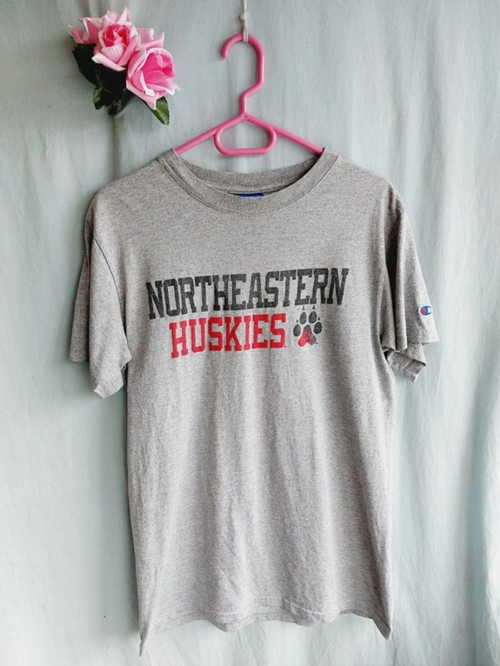 Tee-shirts Champion Northeastern Huskies Taille M