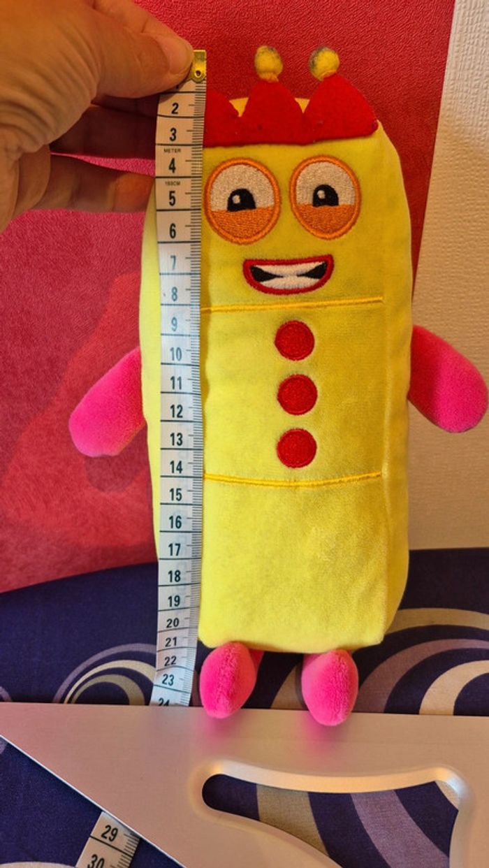 Peluche 3 numberblocks - photo numéro 2