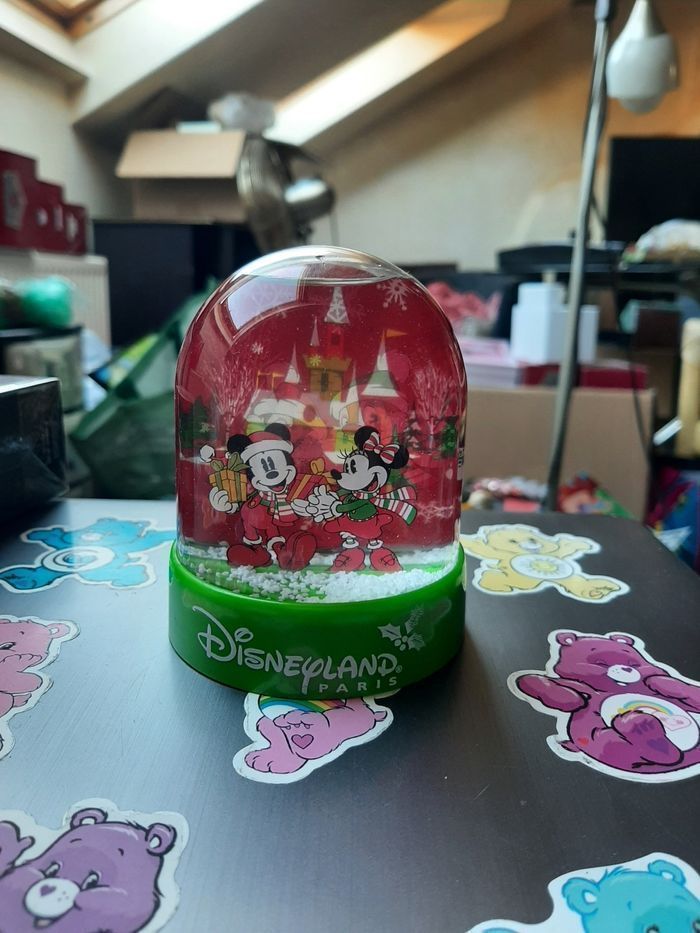 Snowglobe disney disneyland de Noël