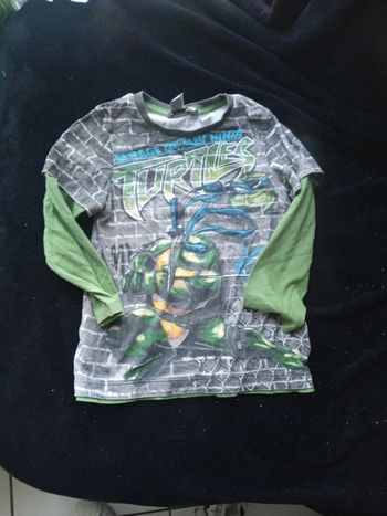 Tee-shirt manches longues tortue ninja 2/4ans
