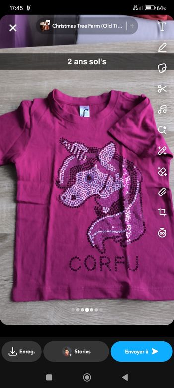 T-shirt 2 ans