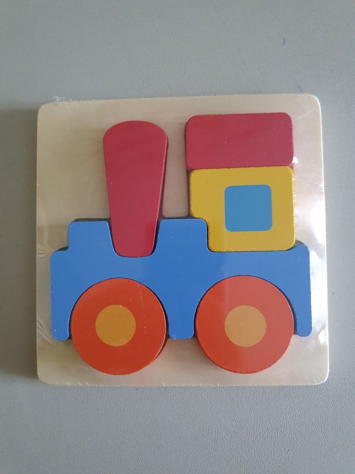 Puzzle bébé train