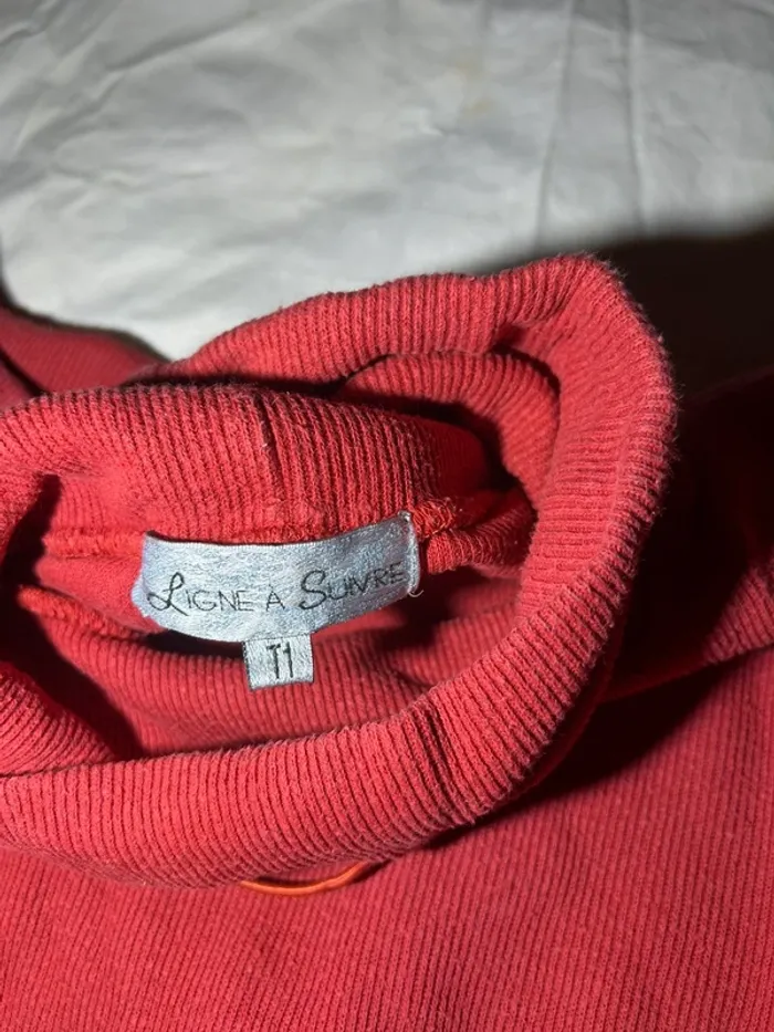 Pull à col roulé ligne à suivre - photo numéro 5