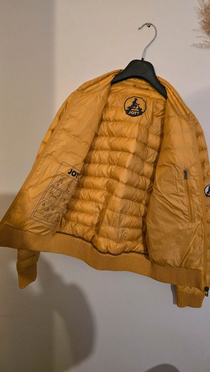 Bombers doudoune jott jaune moutarde Emmy - photo numéro 3