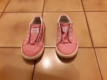 Baskets fille en toile rose CHICCO en 26 TBE
