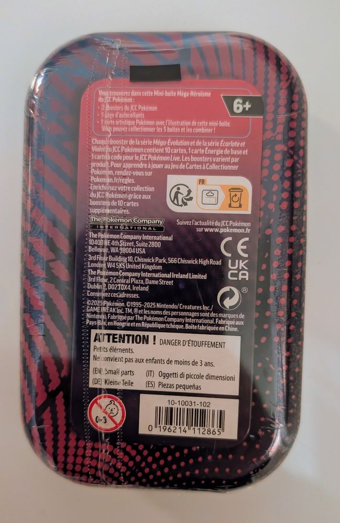 Pokémon Mini Tin Q3 - NEUF - photo numéro 2