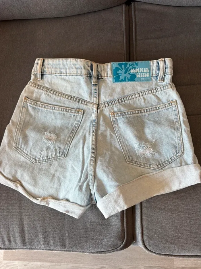 Short bleu - photo numéro 2