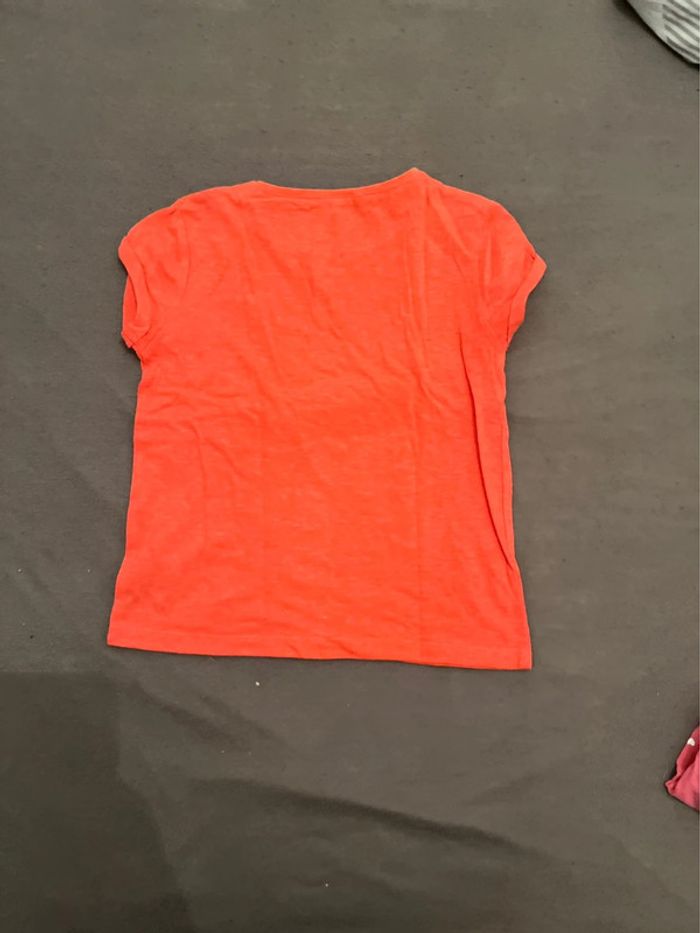 T-shirt corail - photo numéro 2