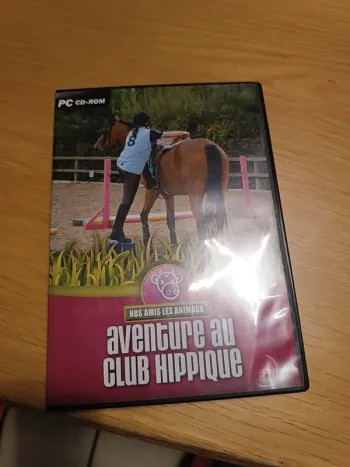 Jeu nos amis les animaux aventure au club hippique pc cd-rom