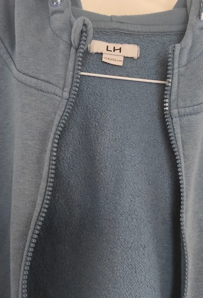 Lot 2 gilet a capuche garçon - photo numéro 3