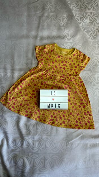 Robe été fille 18 mois