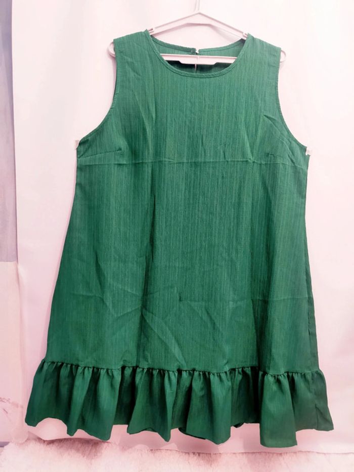 🌿 Robe d'été verte - Taille XL - Neuve 🌿