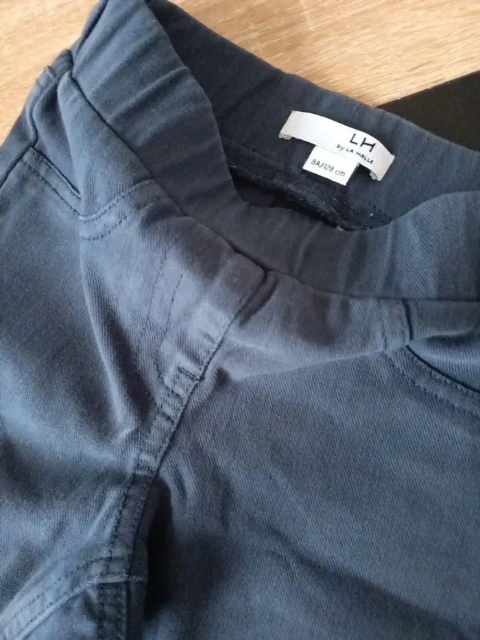Pantalon bleu fille 8 ans - photo numéro 7