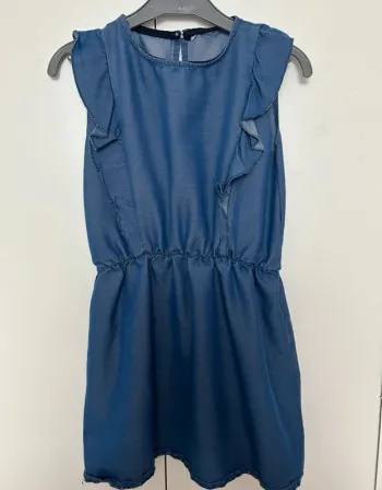 Robe bleu fille taille 8 ans
