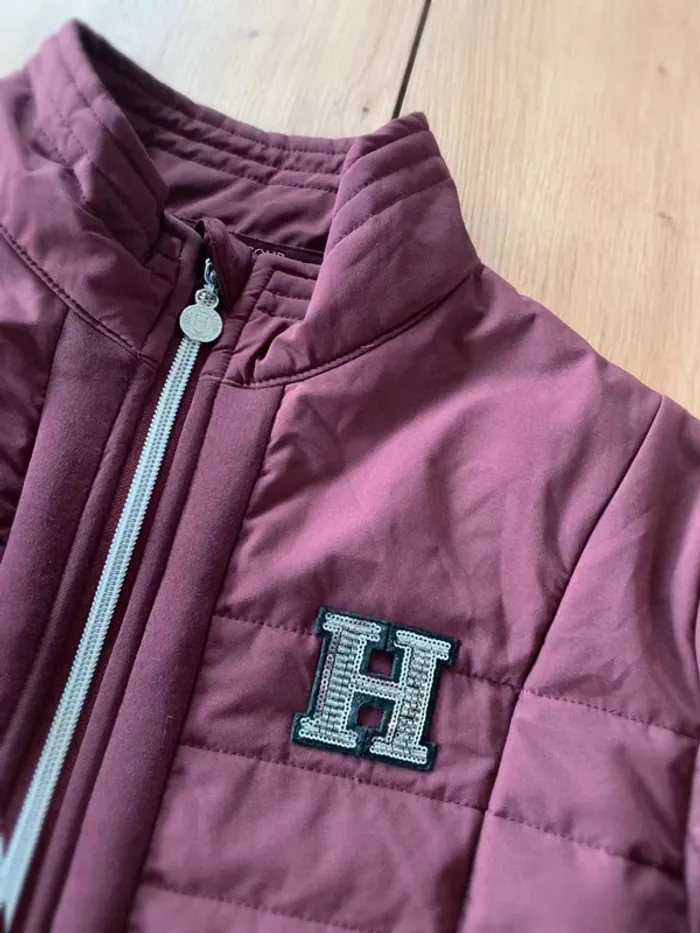 Veste  Bordeaux Harcour –  Taille M  – Très  bon état - photo numéro 3