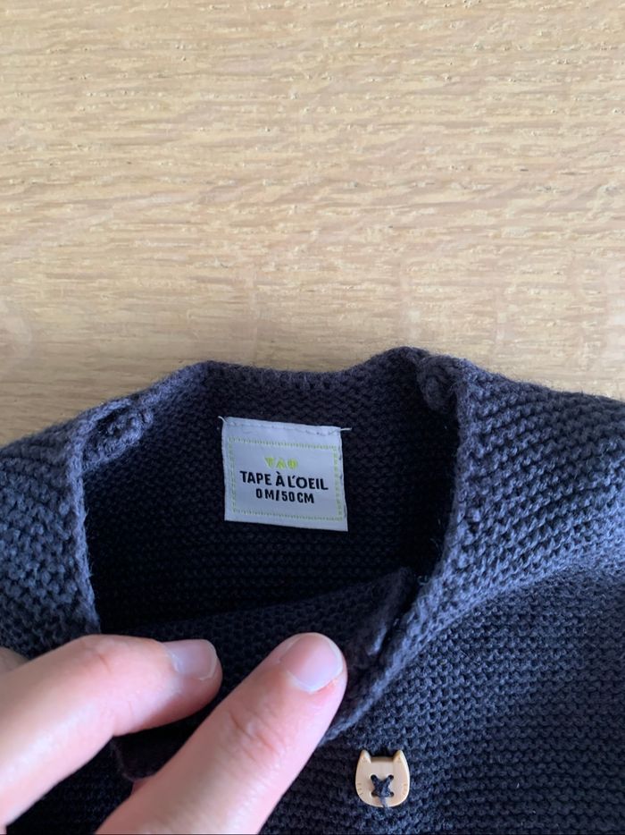 Gilet taille naissance - photo numéro 2