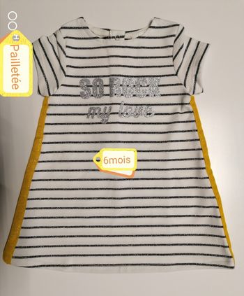 Robe fille grain de blé