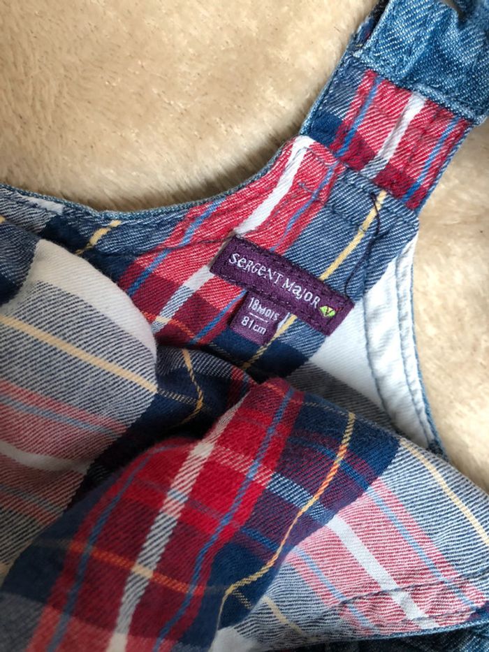 Salopette / 18mois / sergent major - photo numéro 2