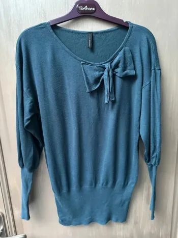 Pull fin Naf Naf bleu S