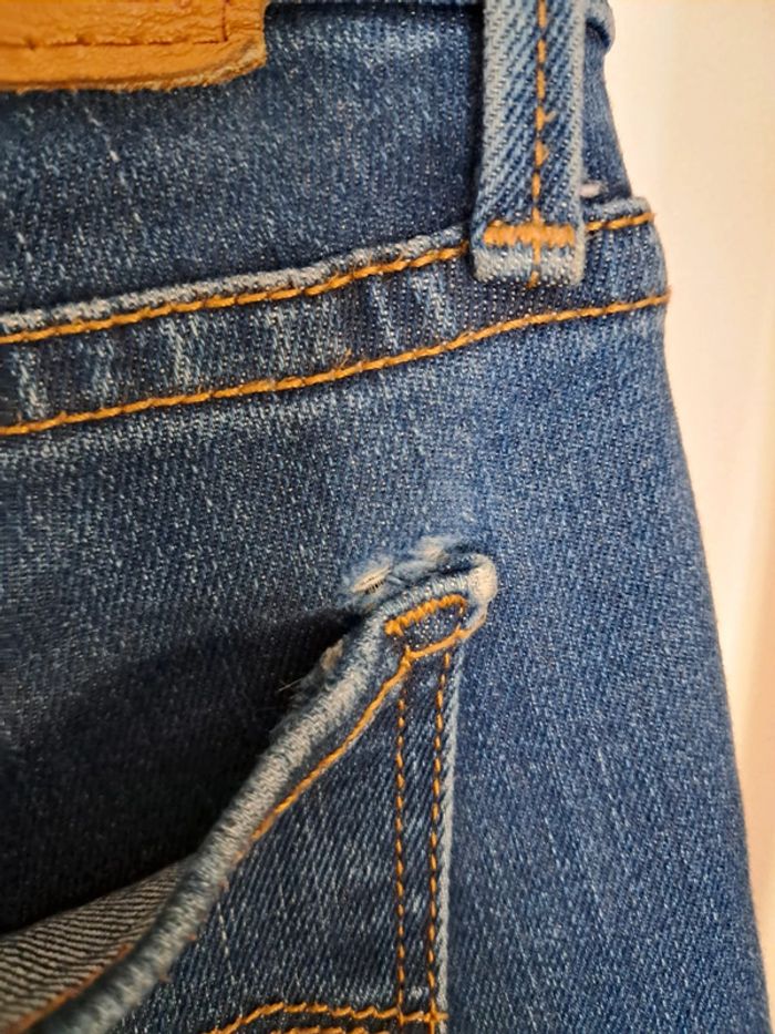 Jeans levi's 710 super skinny bleu brut w26 / S / 36 bon état - photo numéro 5