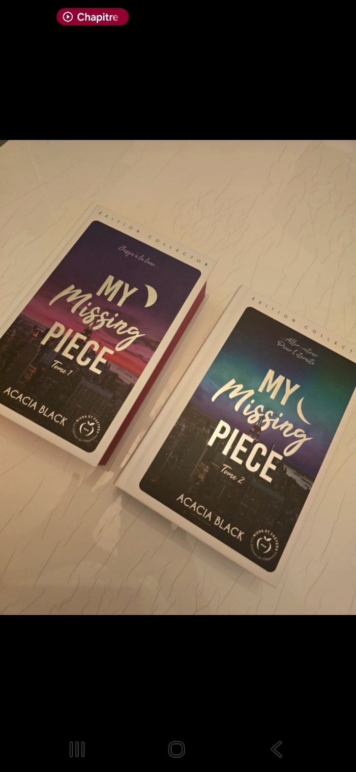 Lot des 2 tomes Collector The Missing Piece