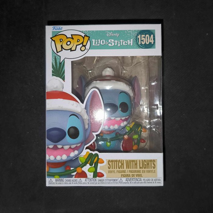 Figurine Funko Pop / Stitch Noël With Lights N°1504 / Lilo & Stitch / Disney