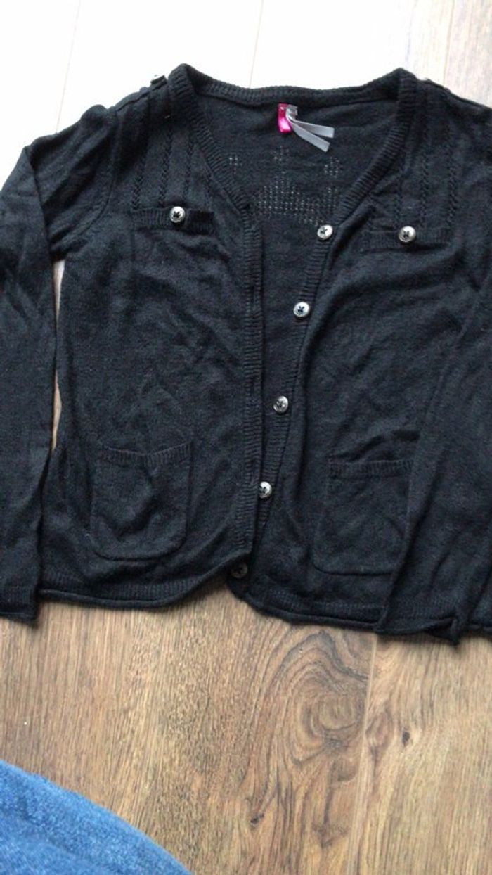 Gilet Orchestra noir 6 ans