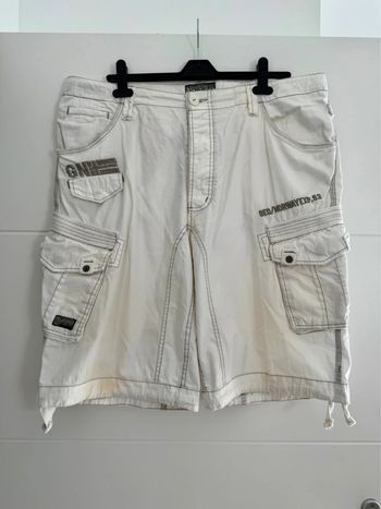 Bermuda short denim poches Kort Pantaloncini Pantalones destroy corto hombre uomo Szorty XXL