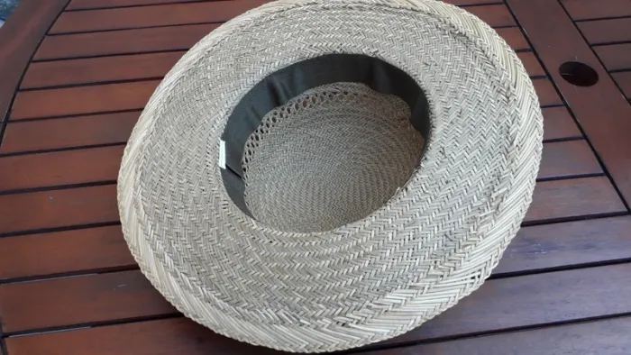 Chapeau d'été en paille - photo numéro 4