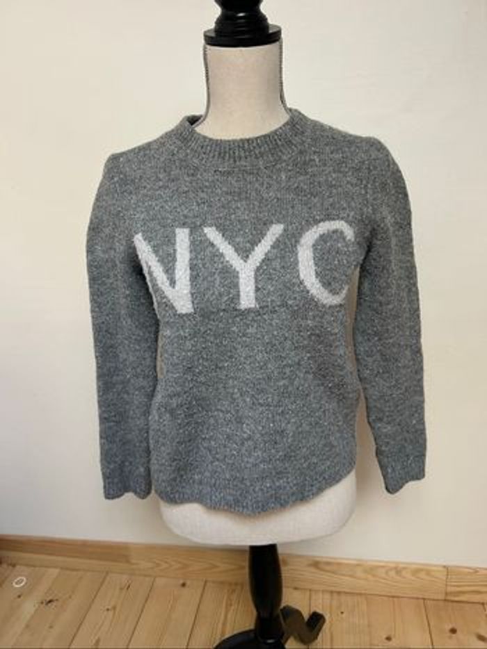 Pull d’hiver gris - taille XS
