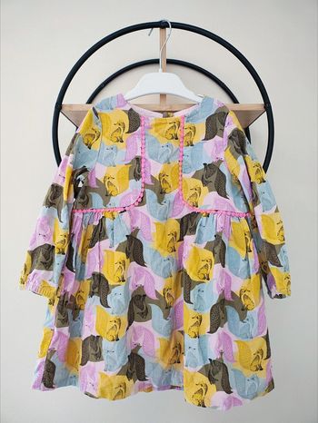 4 ans robe côtelée dpam du pareil au même