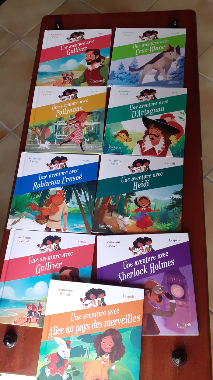 Lot de 9 livres pour enfants