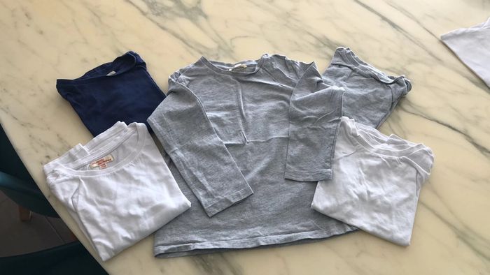 Lot de 5 maillot de corps du pareil au même taille 6 ans - photo numéro 2