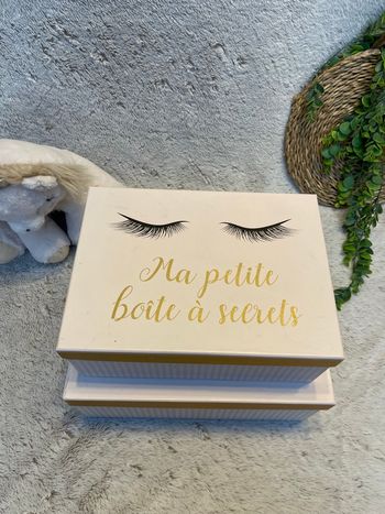 Lot de 2 boîtes de rangement cartonné - Atmosphera 