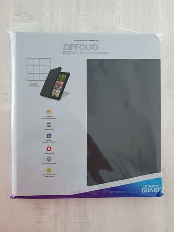 Portfolio Ultimate Guard Zipfolio Xenoskin 480 Noir