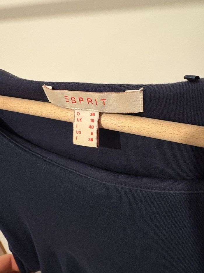 Robe bleue marine Esprit - photo numéro 4