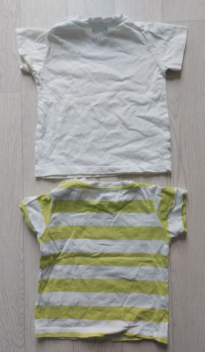 Lot 4 t-shirts MC 18m - photo numéro 3
