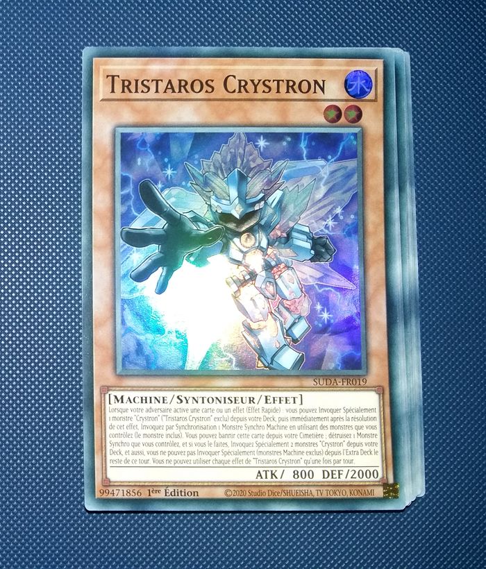 Yu-Gi-Oh ! Lot cartes Crystron - 1ère édition FR - photo numéro 1