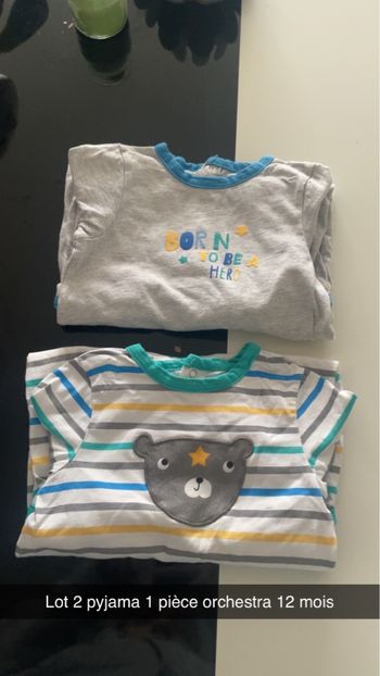 Lot pyjama 