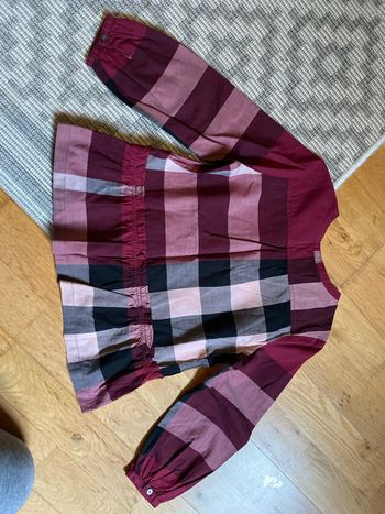 BURBERRY BLOUSE ETAT NEUF 6A doublée 